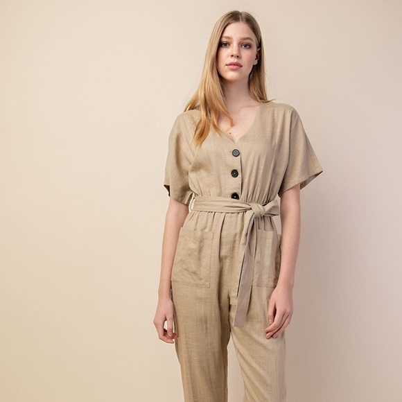 Gilli Pants - 💕NWT! Gilli Casual & Cute Natural Jumpsuit